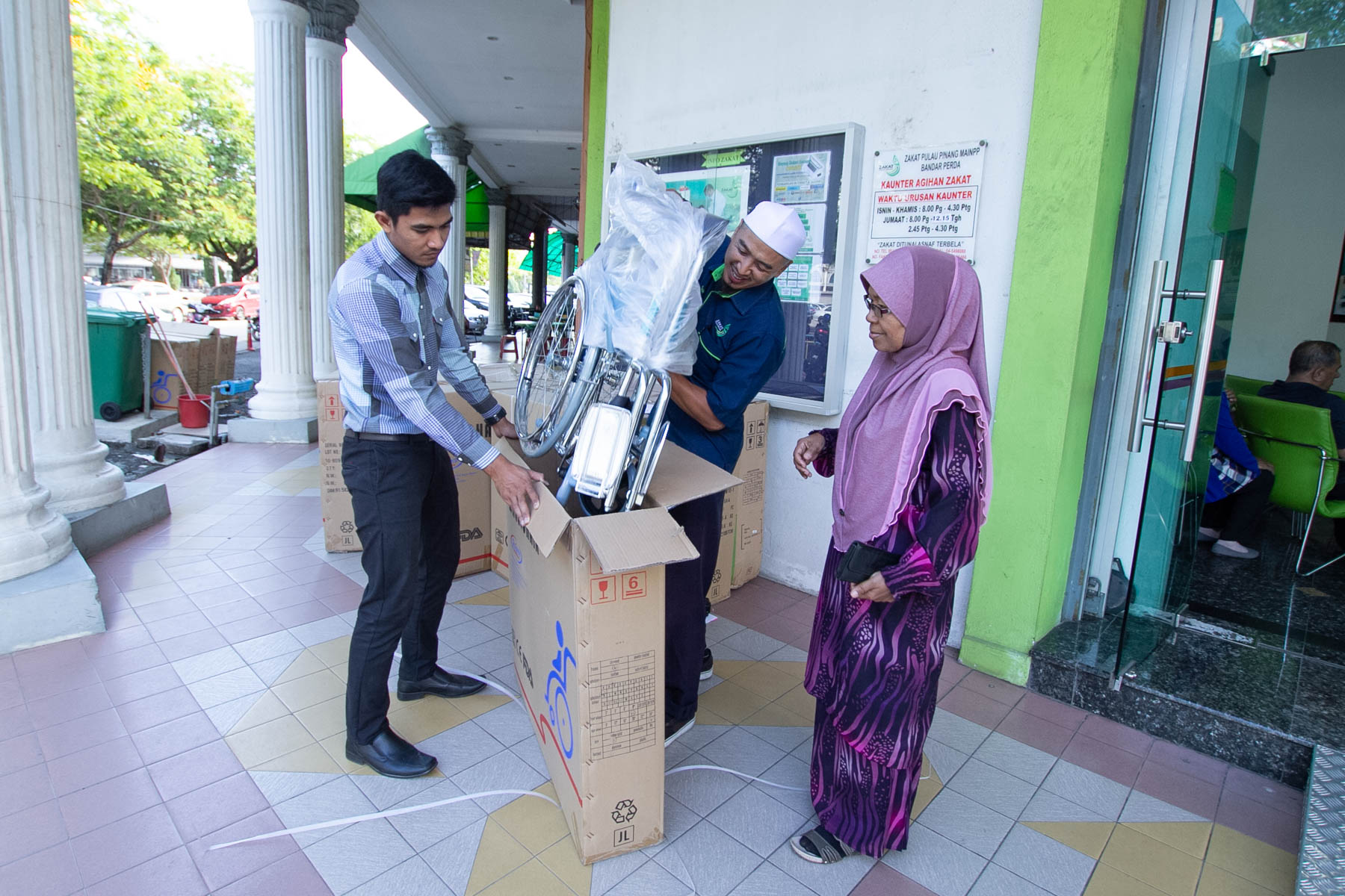 13 Februari 2019 - Bantuan Kerusi Roda