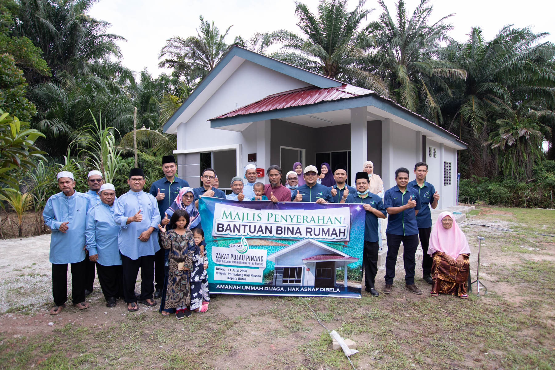 11 Julai 2020 Serahan Bantuan Rumah Zakat